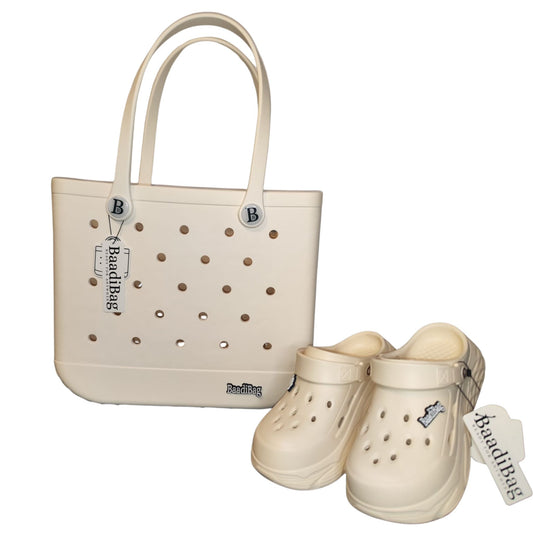 Baadi Bag Harmony Elegance -Medium- Pack (Bag & Shoes) - Beige / 39-40