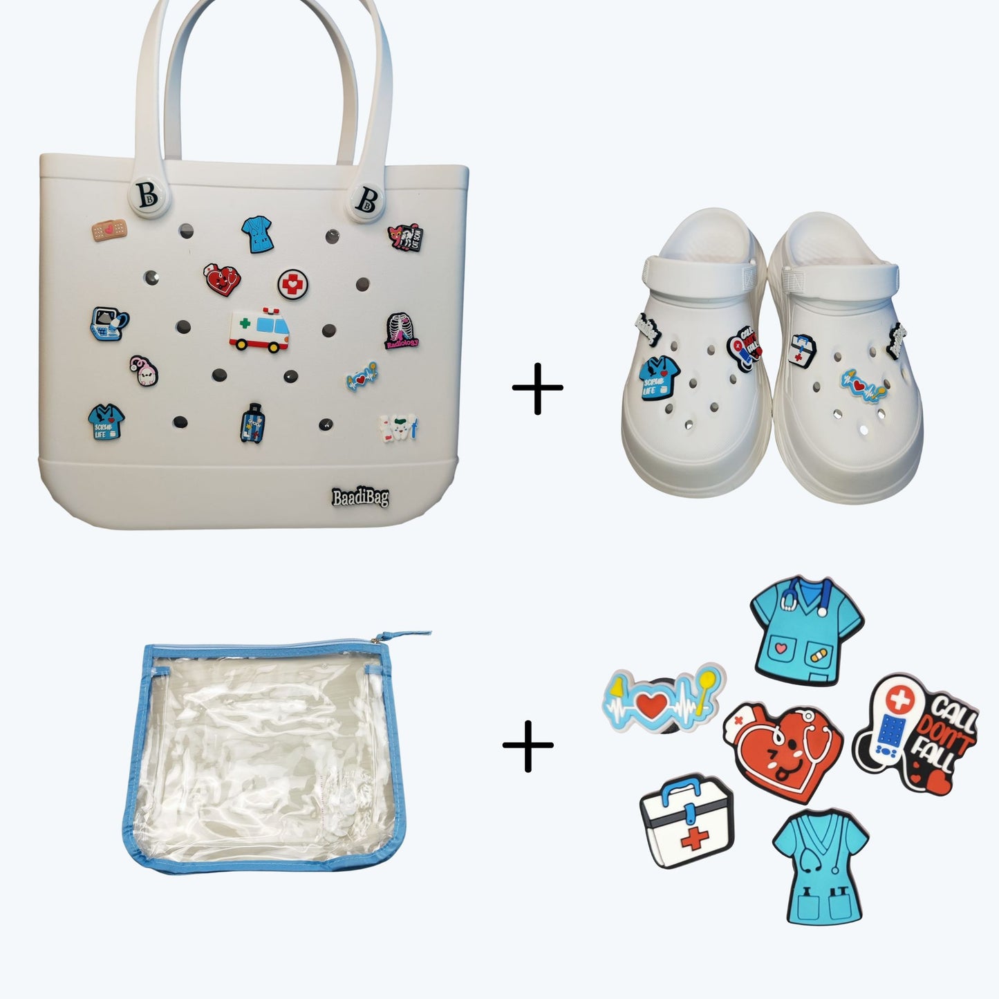 Baadi Bag Harmony Elegance Plus -Medium- Pack (Bag & Shoes & Charms) - Baadi Bag