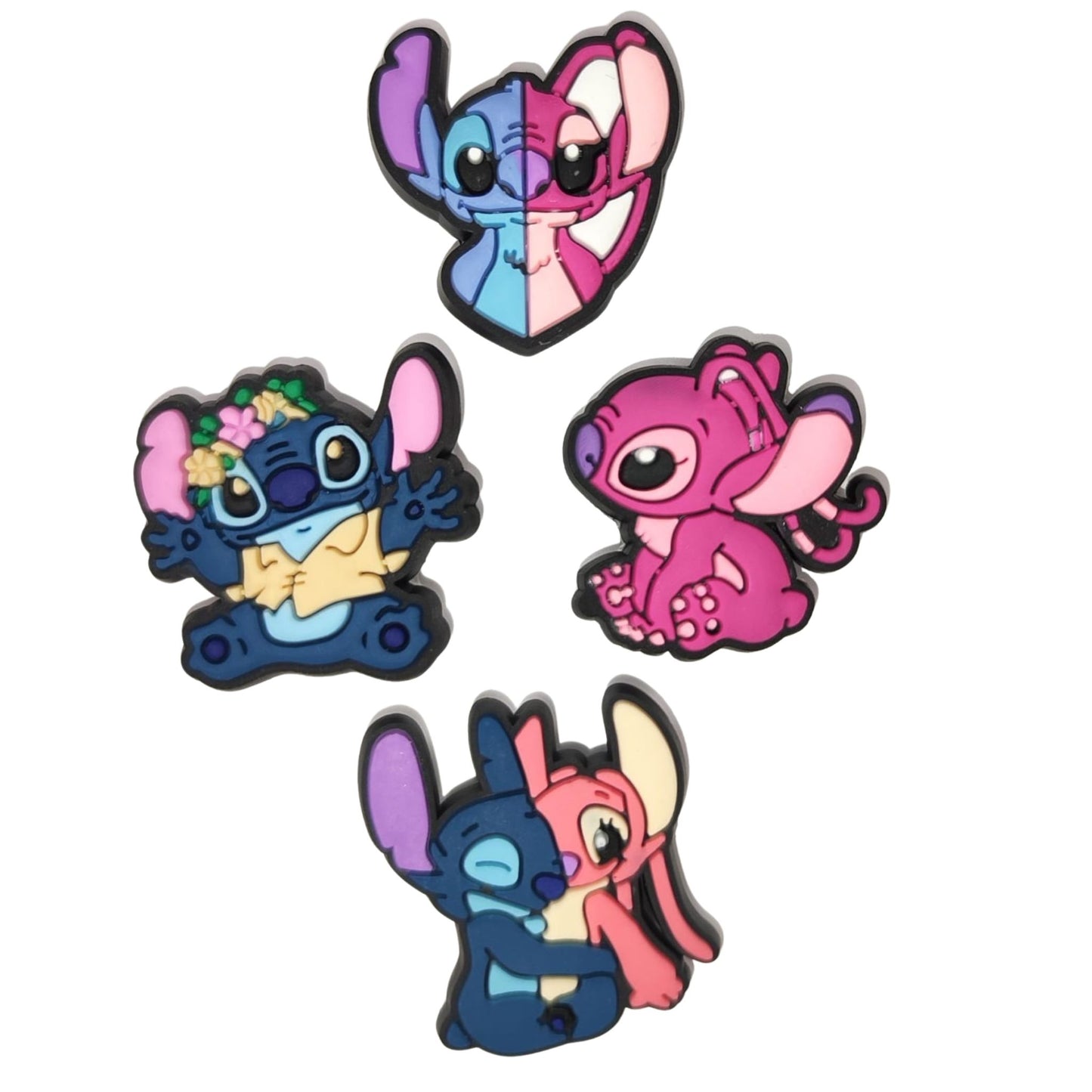 Petit pack de breloques Stitch & Angel