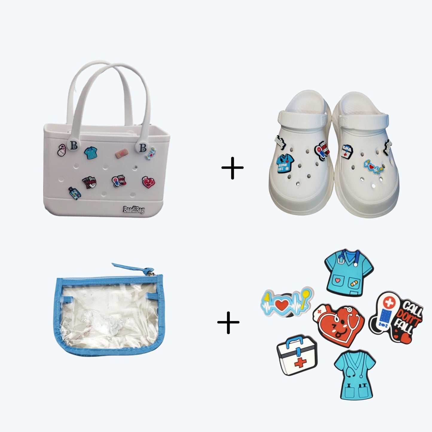 Baadi Bag Harmony Pearl Plus Pack -Small- (Bag & Shoes & Charms) - Baadi Bag