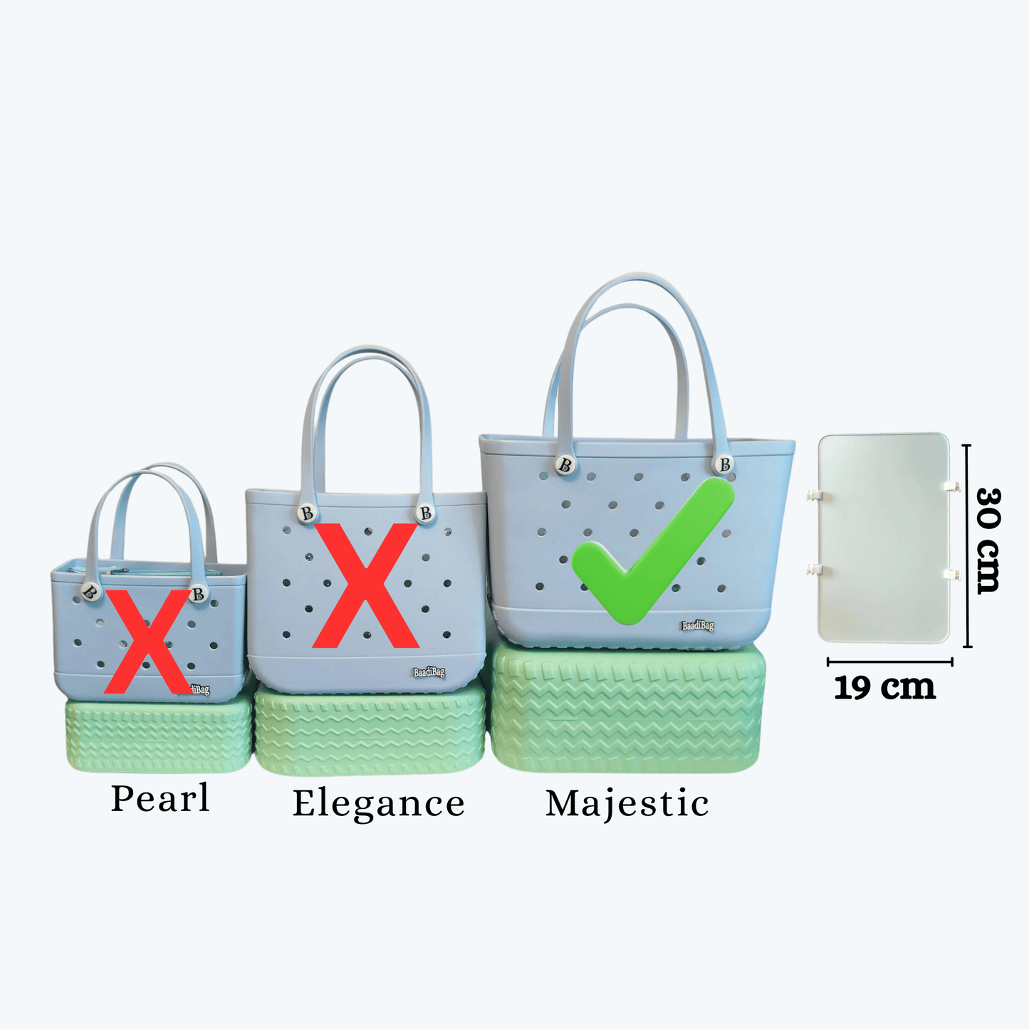 BaadiBag Divider – Clip-In Organizer Panel