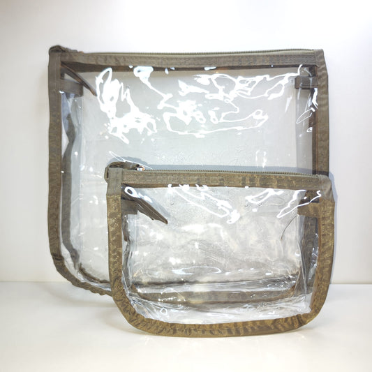 Séparateur de sac fourre-tout intérieur transparent pour organisateur de cosmétiques et de maquillage de voyage