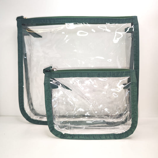 Séparateur de sac fourre-tout intérieur transparent pour organisateur de cosmétiques et de maquillage de voyage