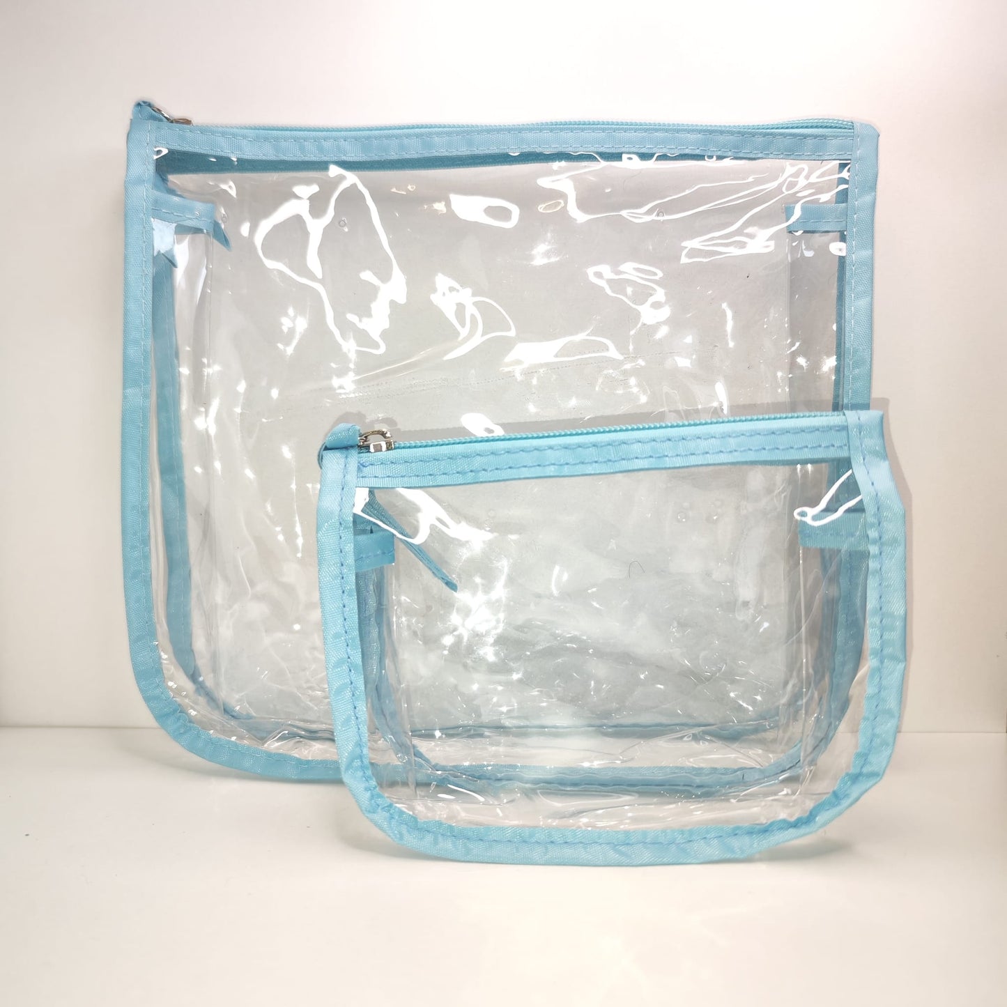Séparateur de sac fourre-tout intérieur transparent pour organisateur de cosmétiques et de maquillage de voyage