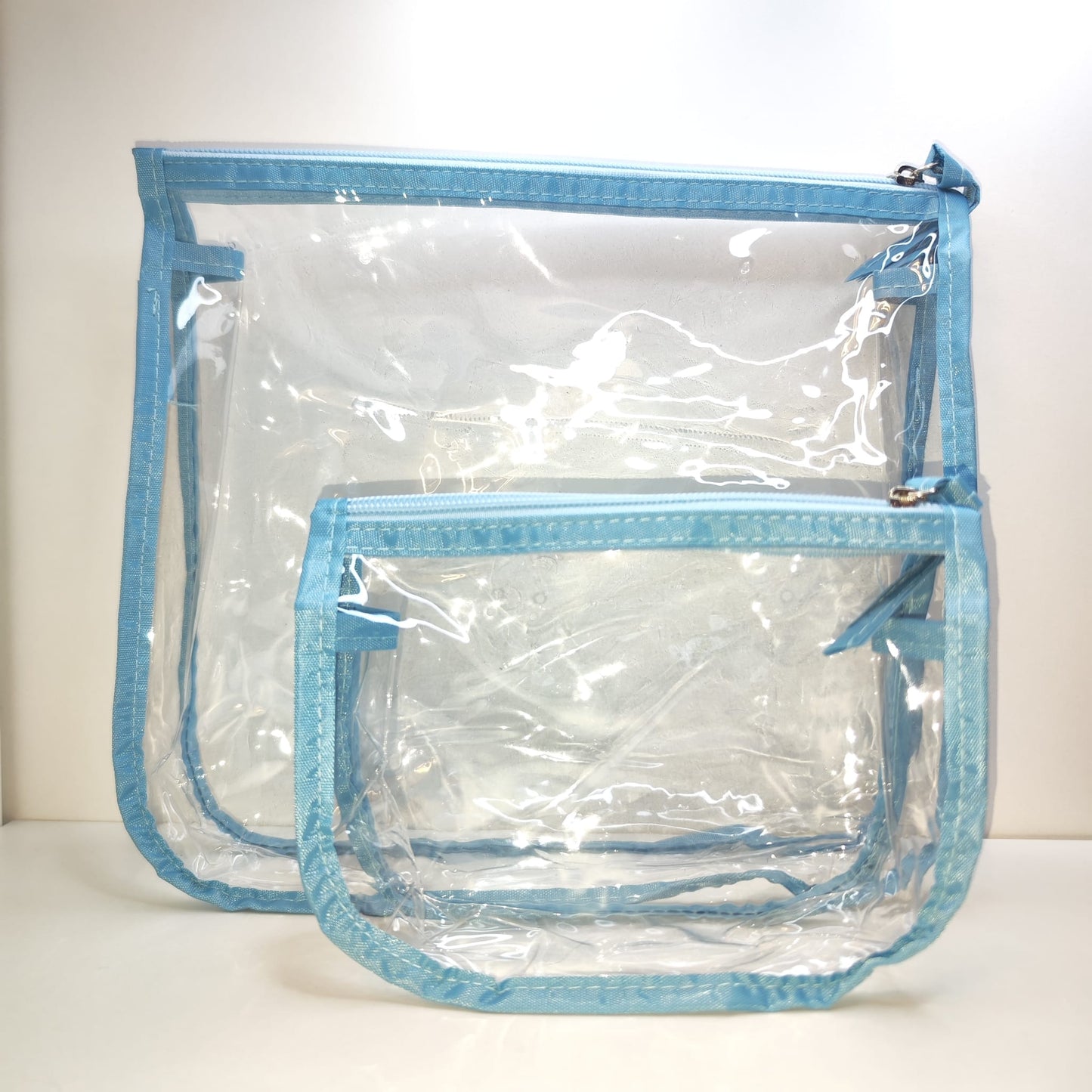 Séparateur de sac fourre-tout intérieur transparent pour organisateur de cosmétiques et de maquillage de voyage