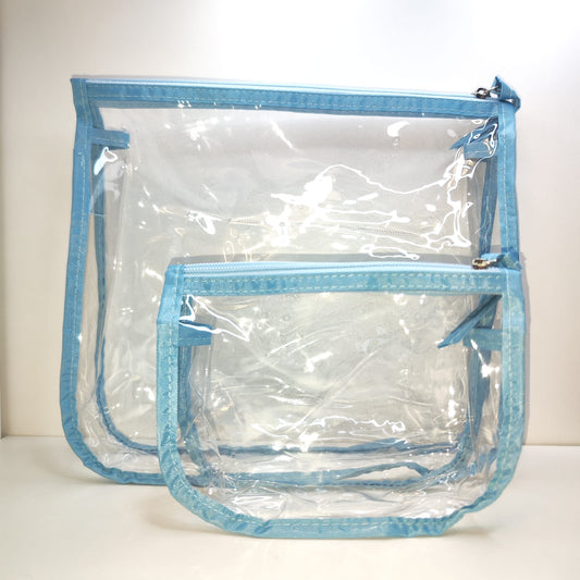 Séparateur de sac fourre-tout intérieur transparent pour organisateur de cosmétiques et de maquillage de voyage