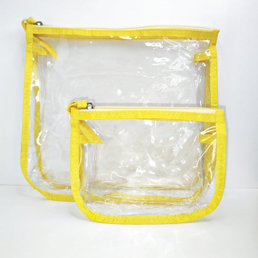 Séparateur de sac fourre-tout intérieur transparent pour organisateur de cosmétiques et de maquillage de voyage