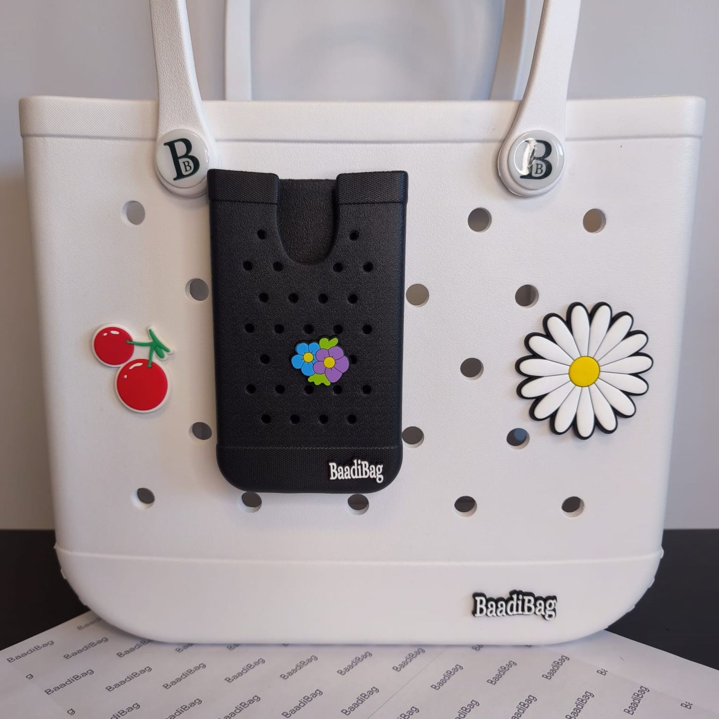 Baadi Bag Phone Holder with 2 soft charms
