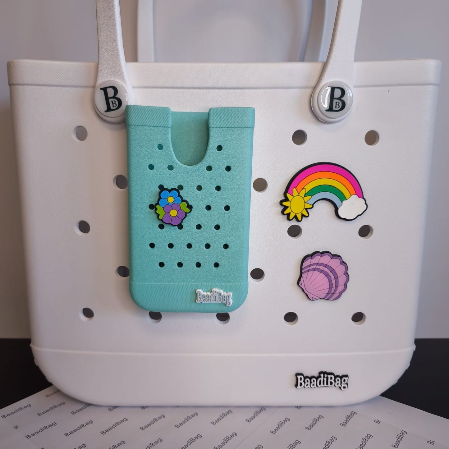 Baadi Bag Phone Holder with 2 soft charms